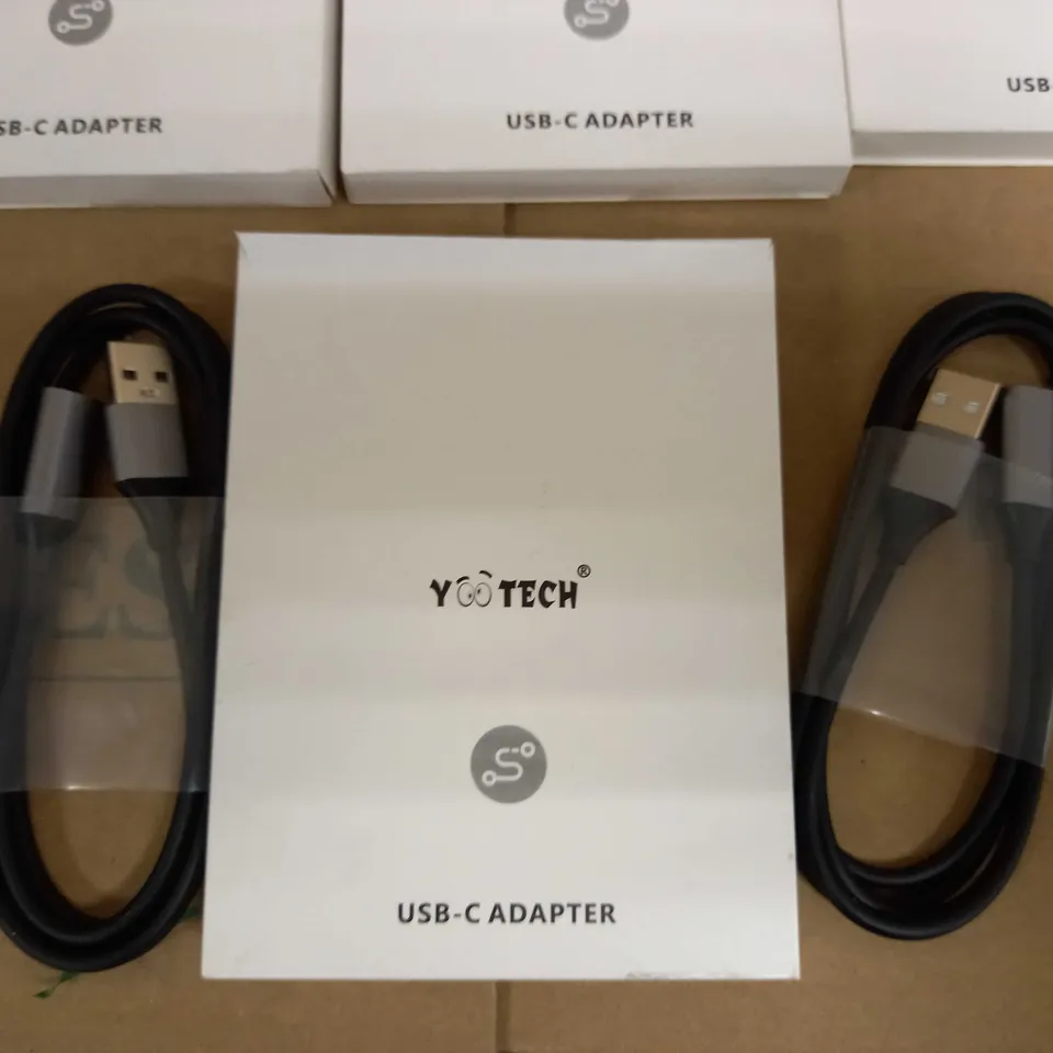 BOX OF 6 YOOTECH USB-C ADAPTERS