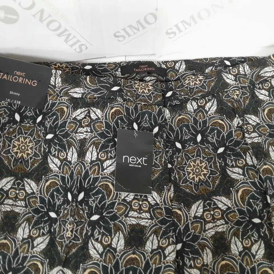 NEXT TAILORING SKINNY TROUSERS- 14L
