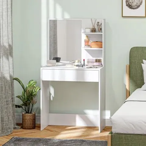 BOXED DRESSING TABLE WITH MIRROR (2 BOXES)