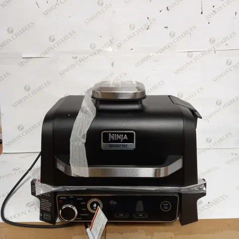 NINJA WOODFIRE ELECTRIC BBQ GRILL & SMOKER WITH AIR FRY FUNCTION OG701UKQ