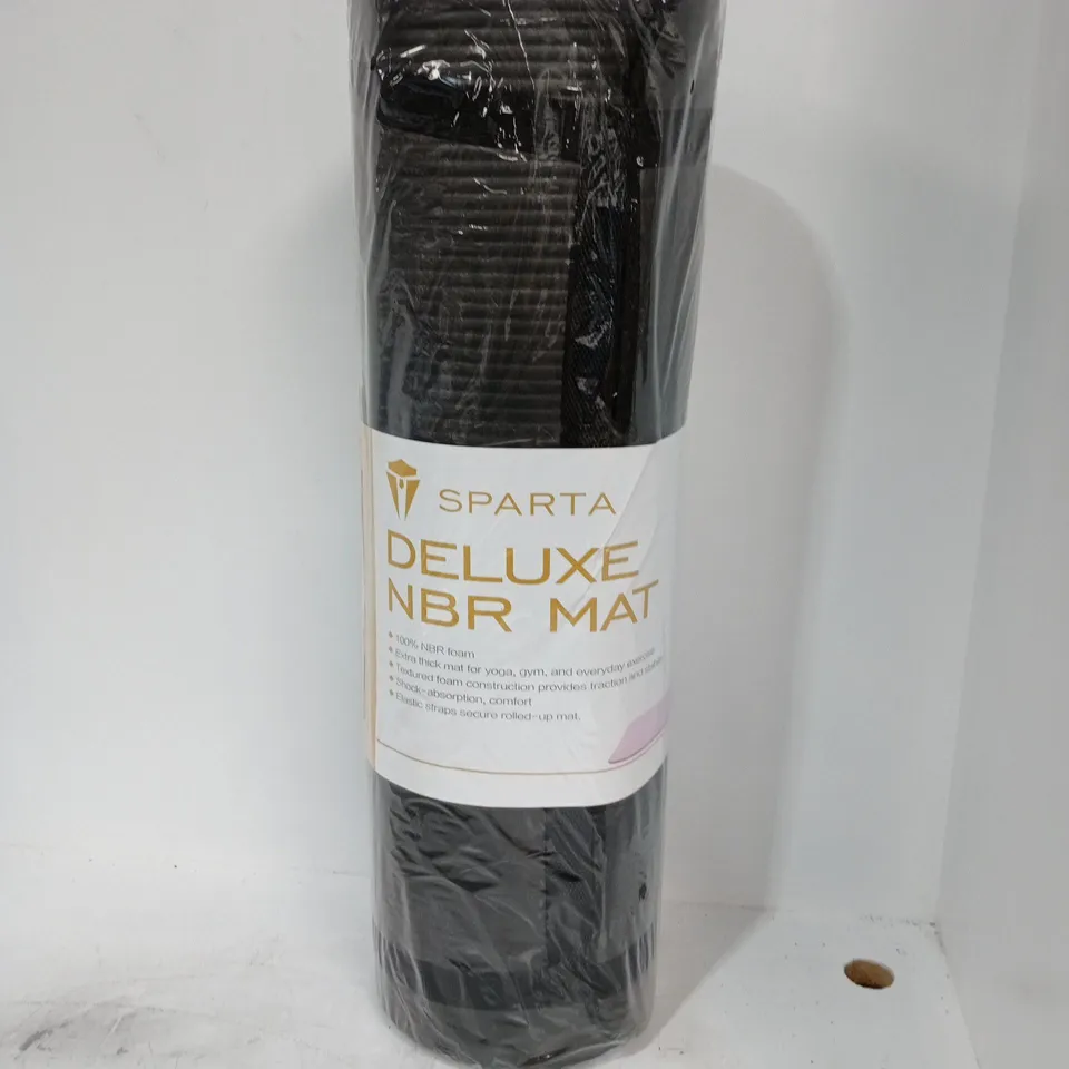 SEALED SPARTA DELUXE NBR MAT - BLACK