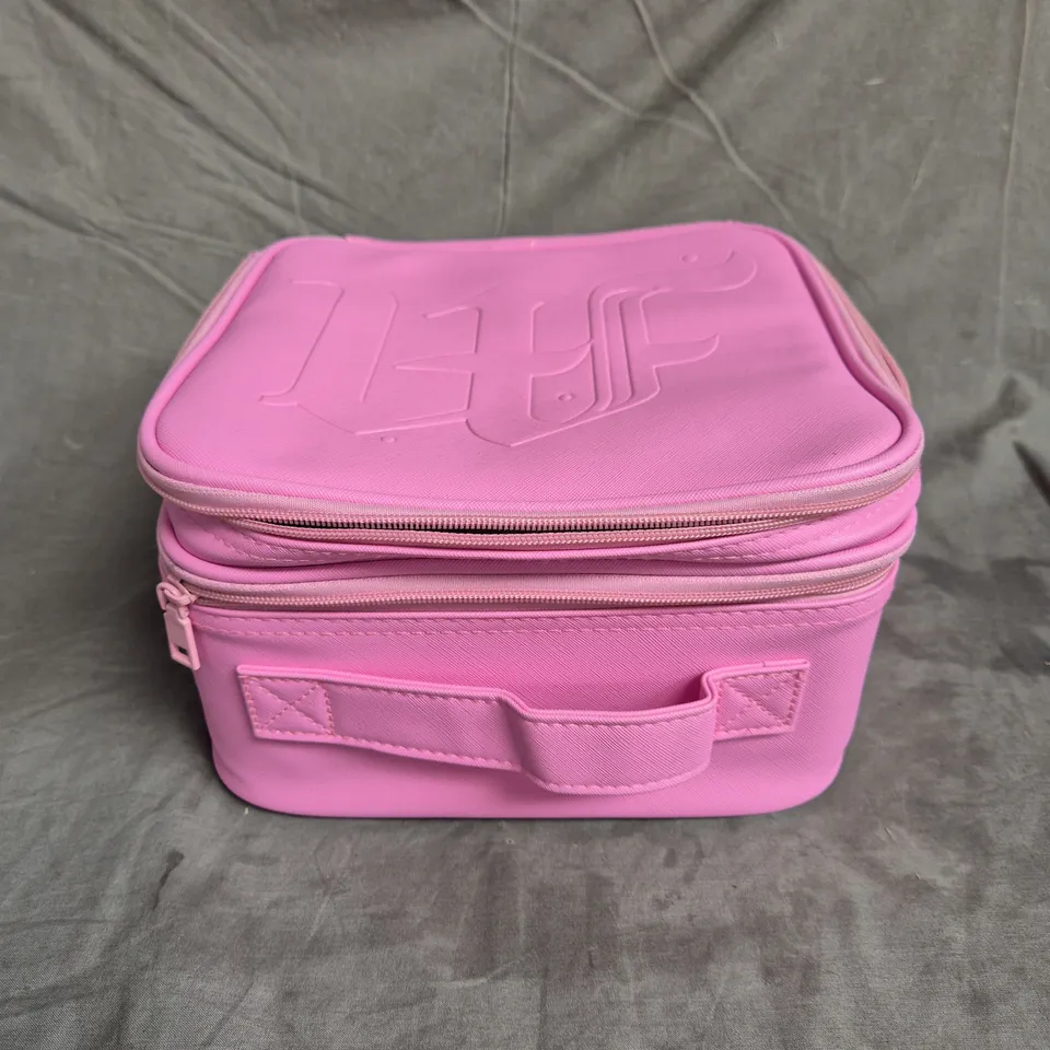 MADE BY MITCHELL COSMETIC ORGANISER CASE IN PINK