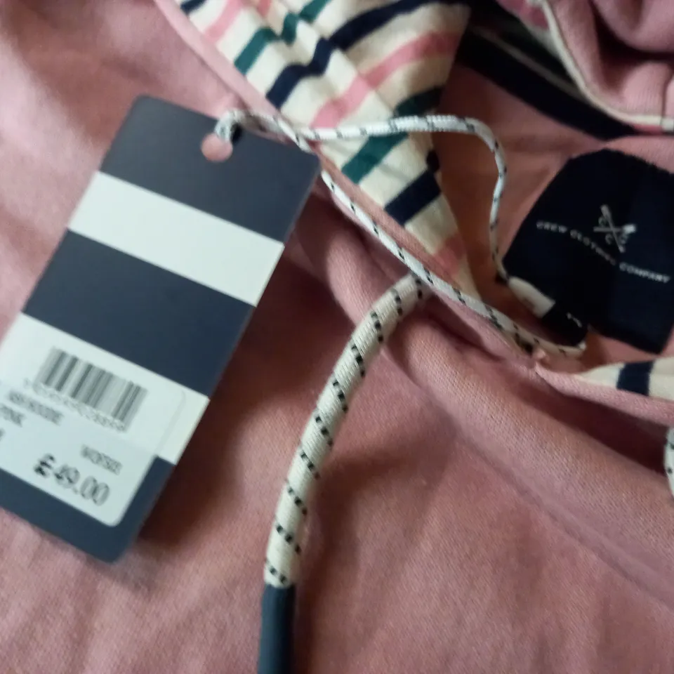 CREW CLOTHING ASH HOODIE IN PINK - 14