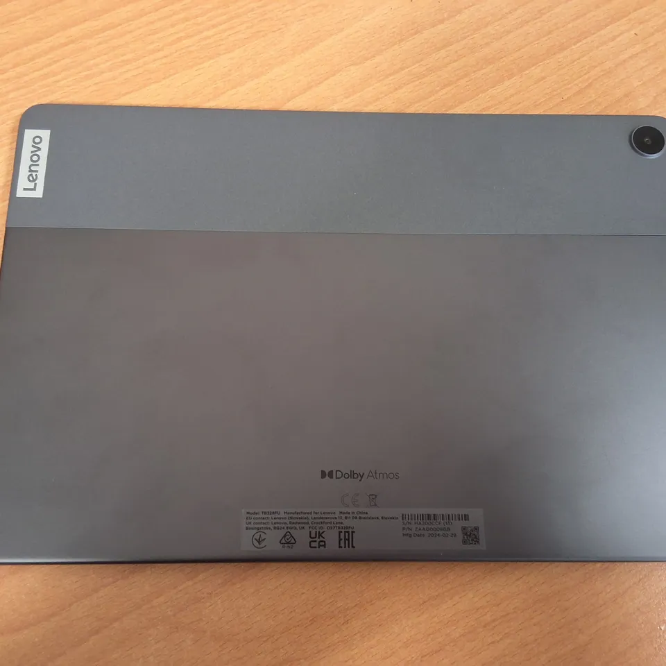 BOXED LENOVO TAB M10 3RD GENERATION 4G+64GB IN STORM GREY - TB328FU