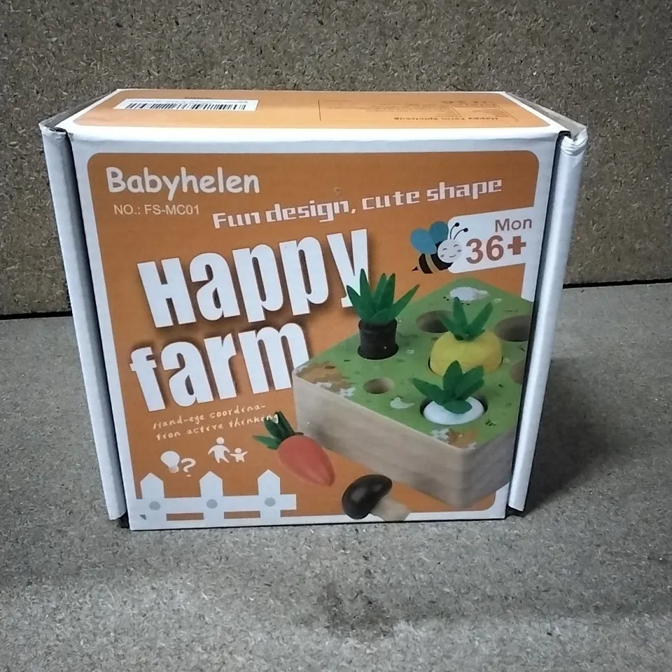 BOX TO CONTAIN APPROXIMATELY X20 BABYHELEN HAPPY FARM CHILDRENS GAME - 1 BOX