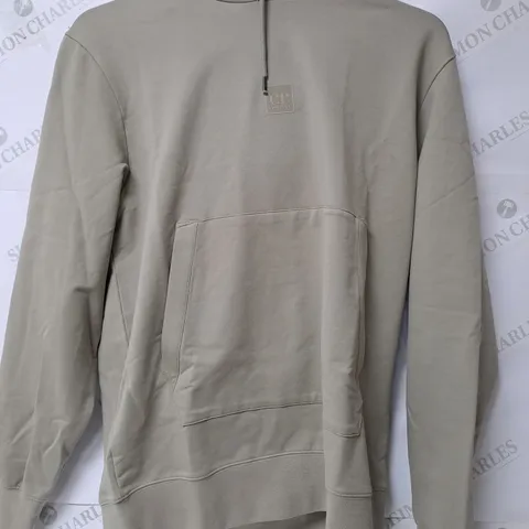 CP COMPANY THE METROPOLIS SERIES KAHKI HOODIE - LARGE