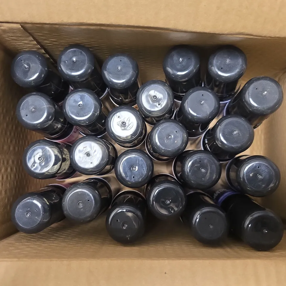 APPROXIMATELY 20 ASSORTED MATRIX BLOW DRY SPRAYS TO INCLUDE CARAMEL BLONDE, STONEWASHED DENIM, PLATINUM SILVER, ETC - COLLECTION ONLY