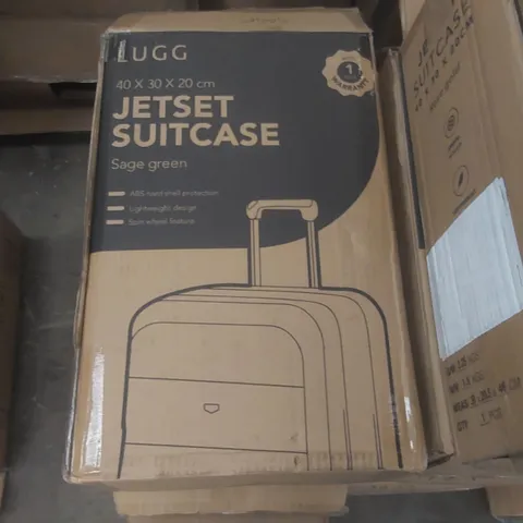 BOXED LUGG TRAVEL SUITCASE