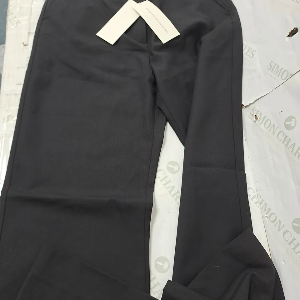 ARKET BLACK SMART WORK TROUSERS FOR WOMEN - SIZE 18