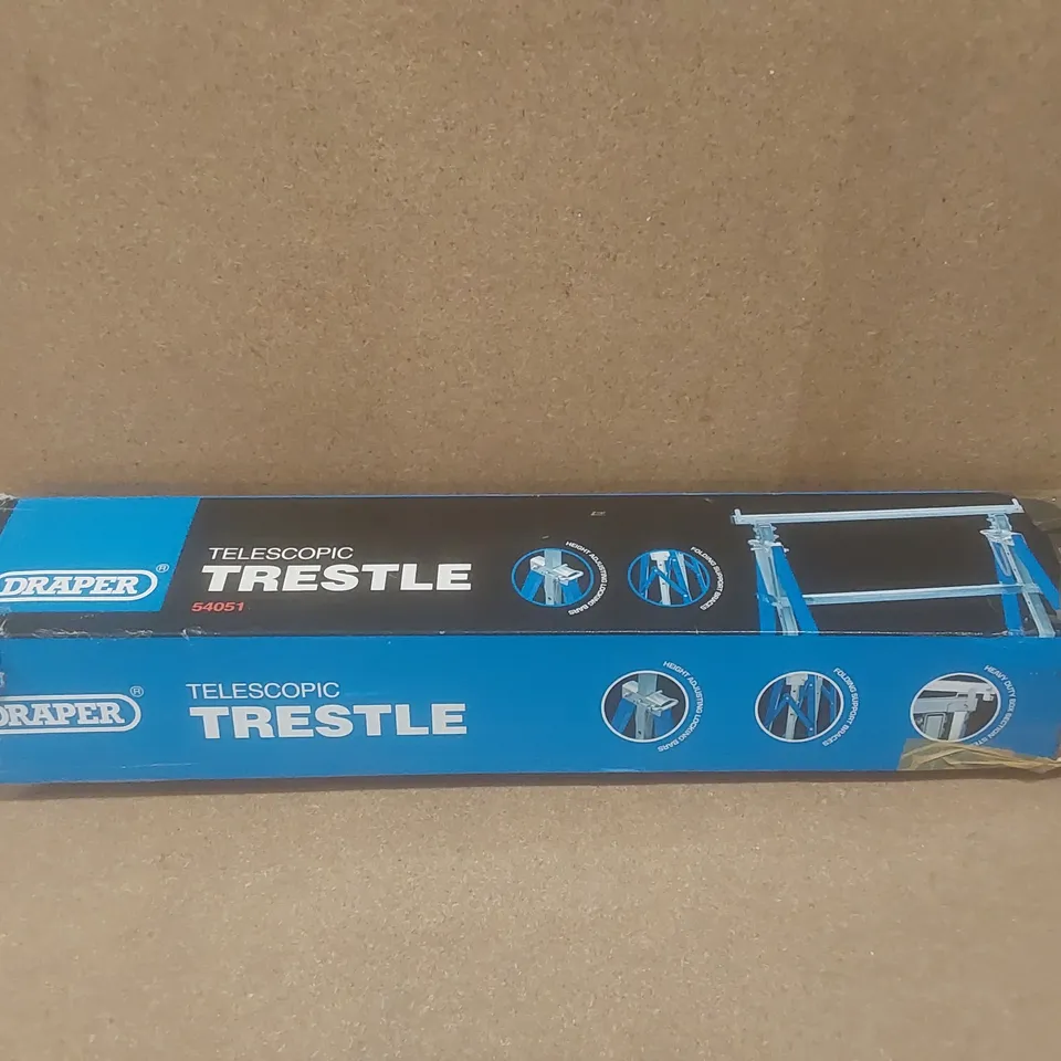 BOXED DRAPER TELESCOPIC TRESTLE - 54051