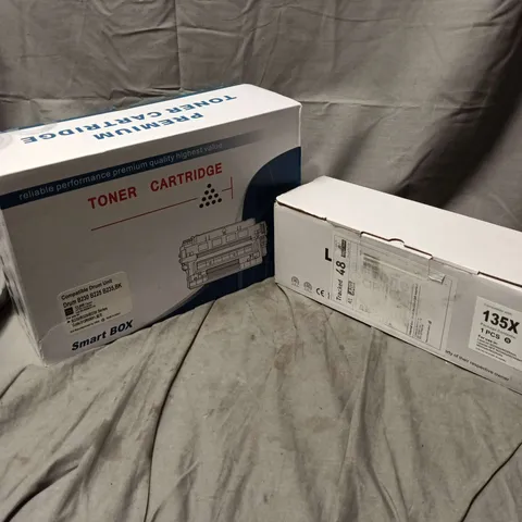 BOX OF APPROXIMATELY 6 ASSORTED TONER PRODUCTS