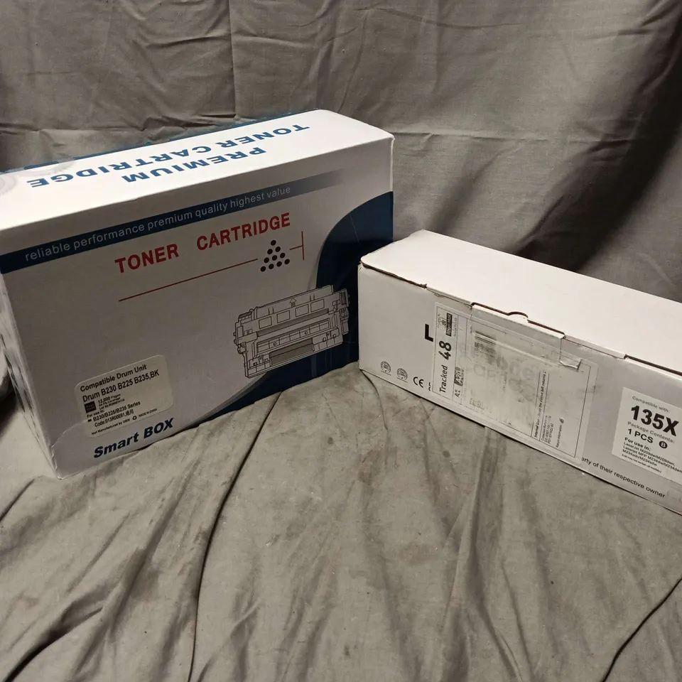 BOX OF APPROXIMATELY 6 ASSORTED TONER PRODUCTS