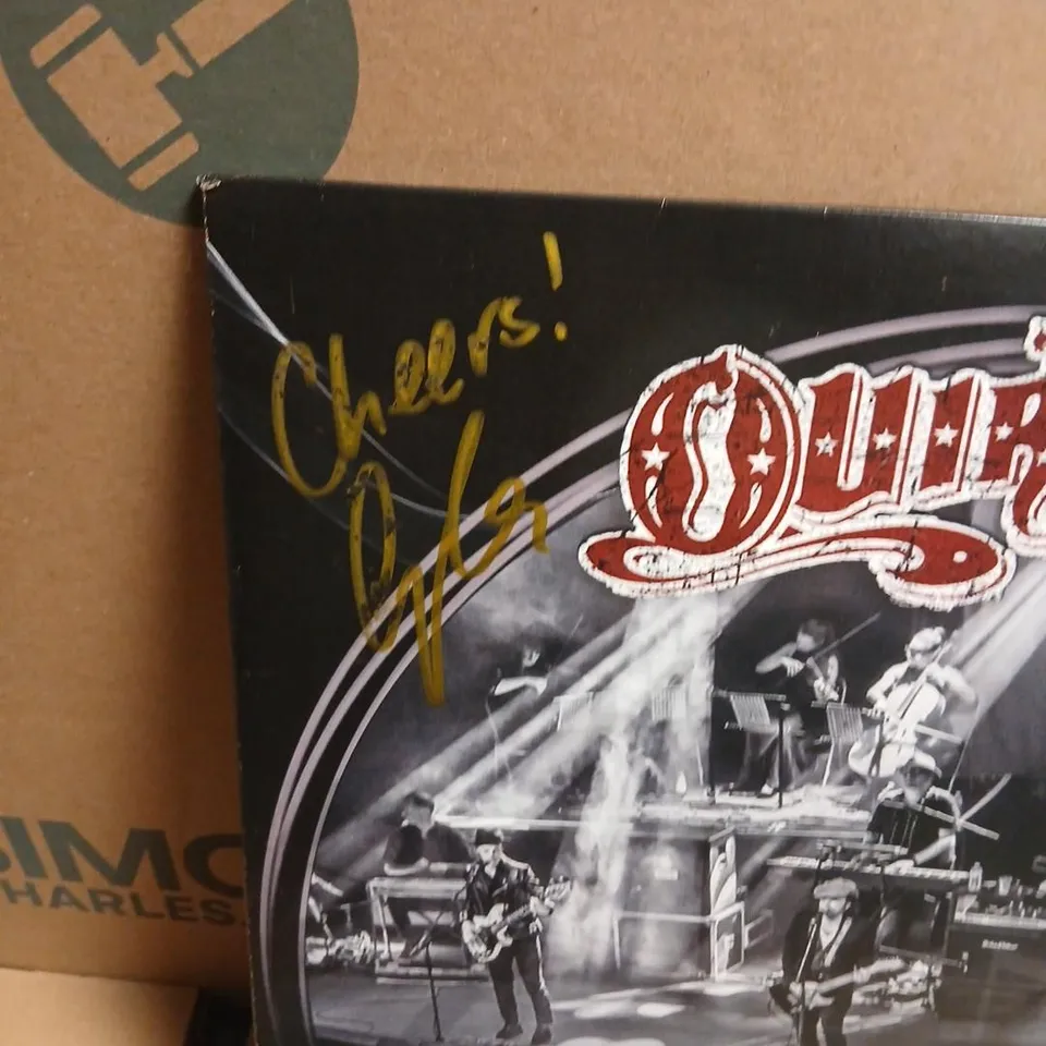 THE QUIREBOYS – ORCHESTRAL QUIREBOYS LIVE VINYL LP(AUTOGRAPHED)