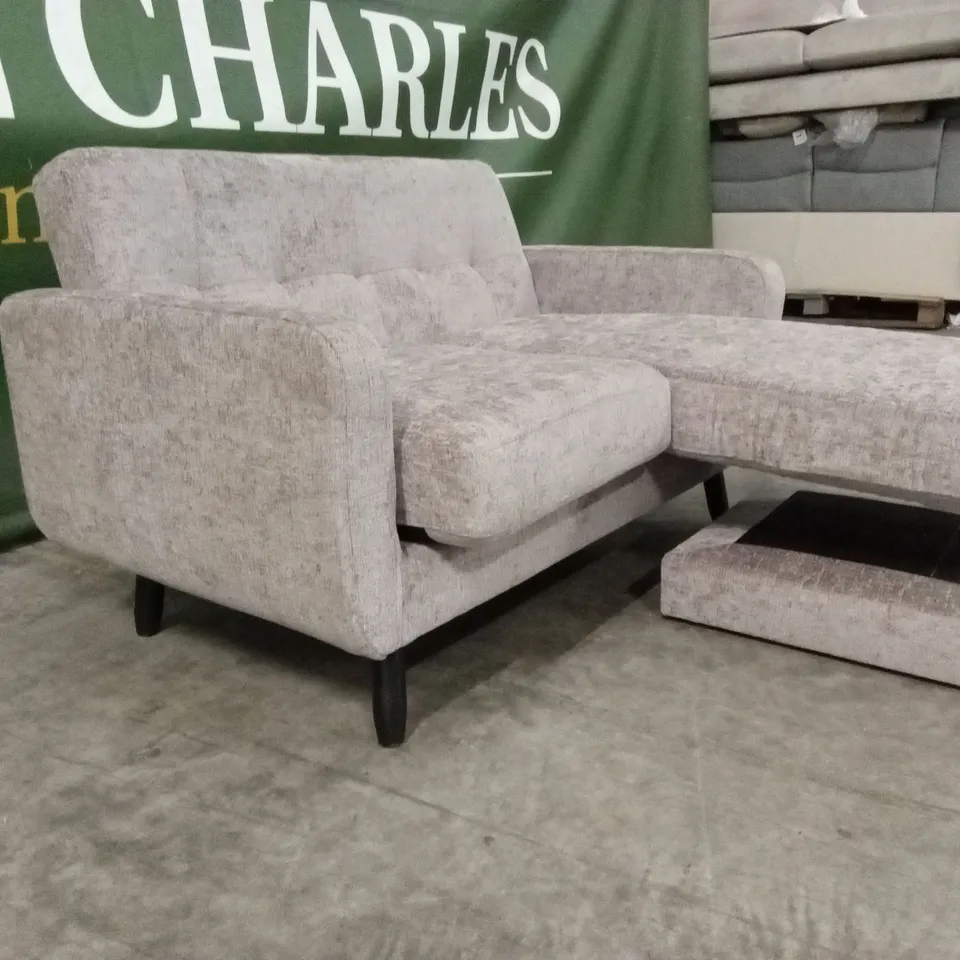 OSLO REVERSIBLE FABRIC CHAISE SOFA RRP £429