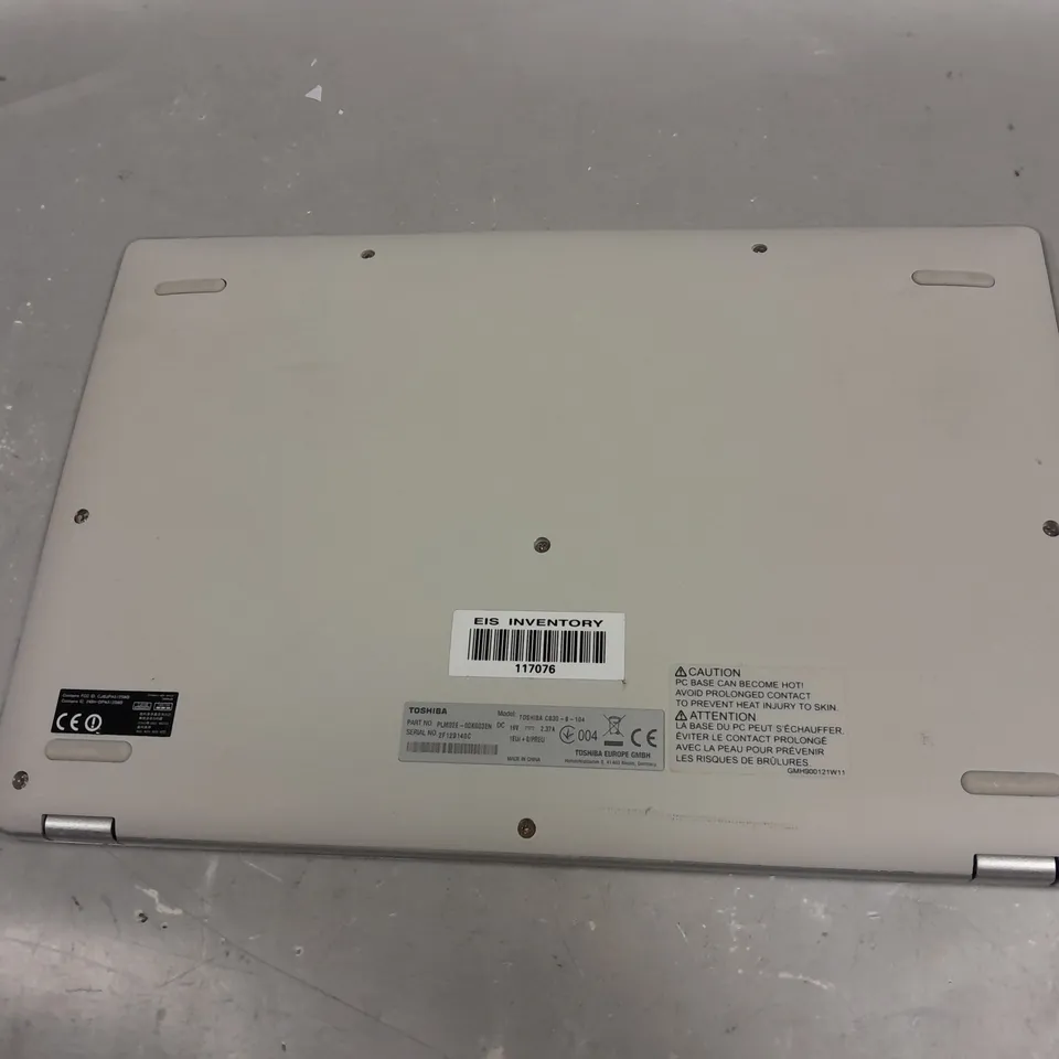 TOSHIBA CHROMEBOOK CB30-B-104 LAPTOP