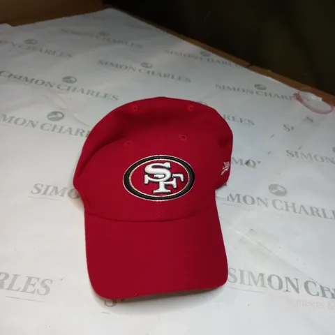 49ERS RED CAP 