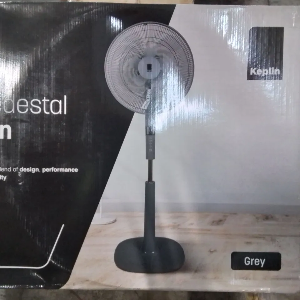 BOXED KEPLIN 16 INCH PEDESTAL FAN