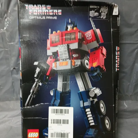 BOXED LEGO TRANSFORMERS OPTIMUS PRIME 10302