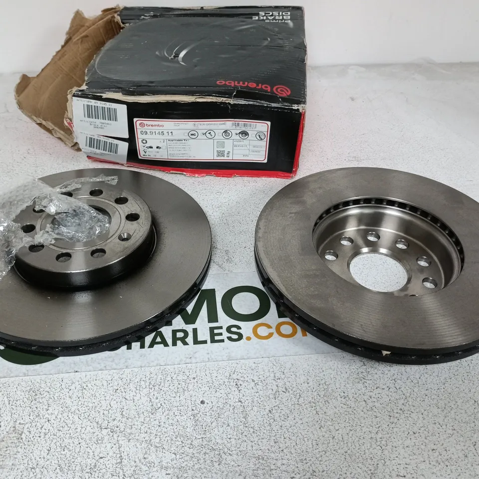 BREMBO PRIM BRAKE DISCS - 09.9145.11