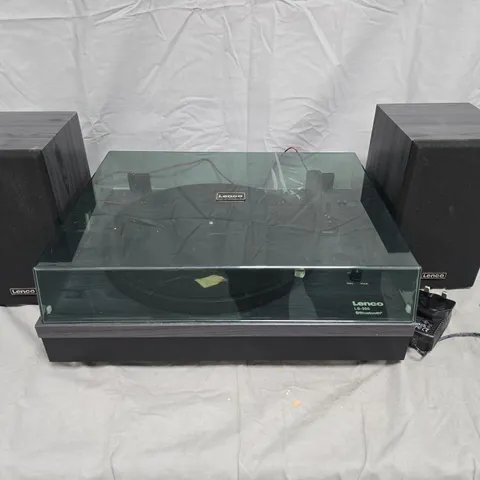 LENCO LS-300 BLUETOOTH TURNTABLE WITH BUILT-IN SPEAKERS