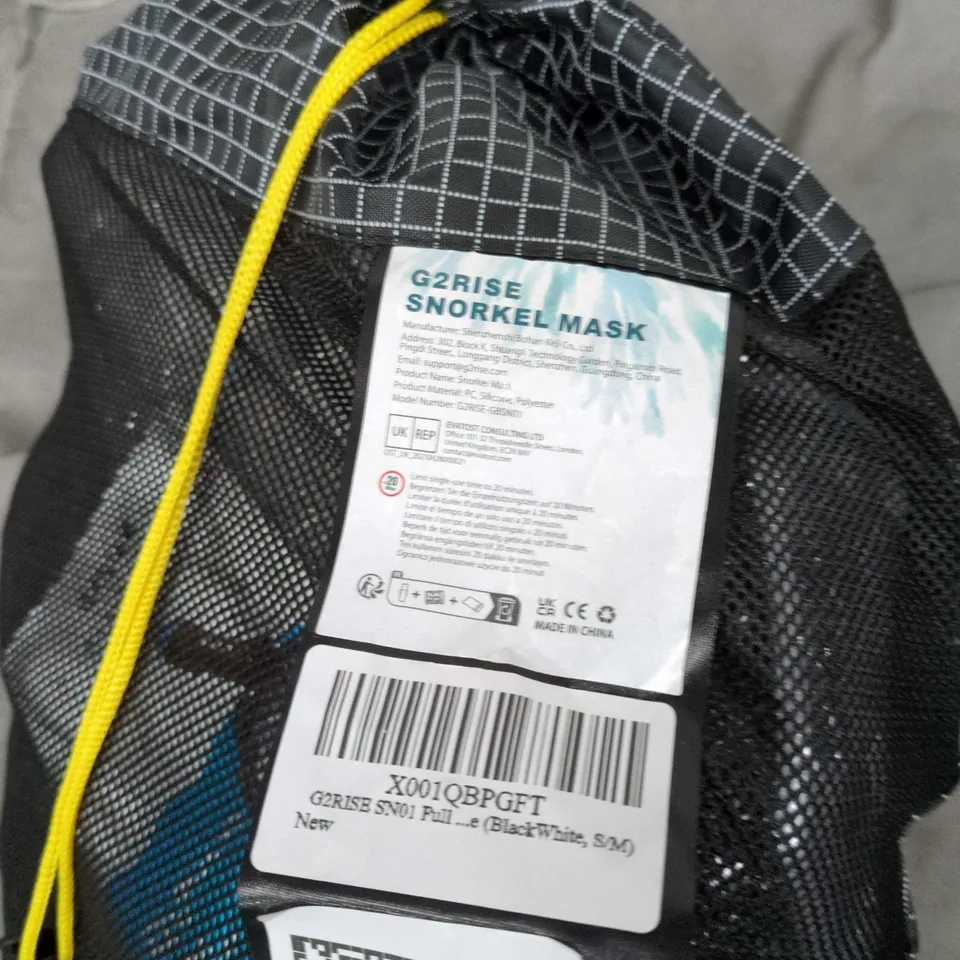 G2RISE SNORKEL MASK FULL FACE 