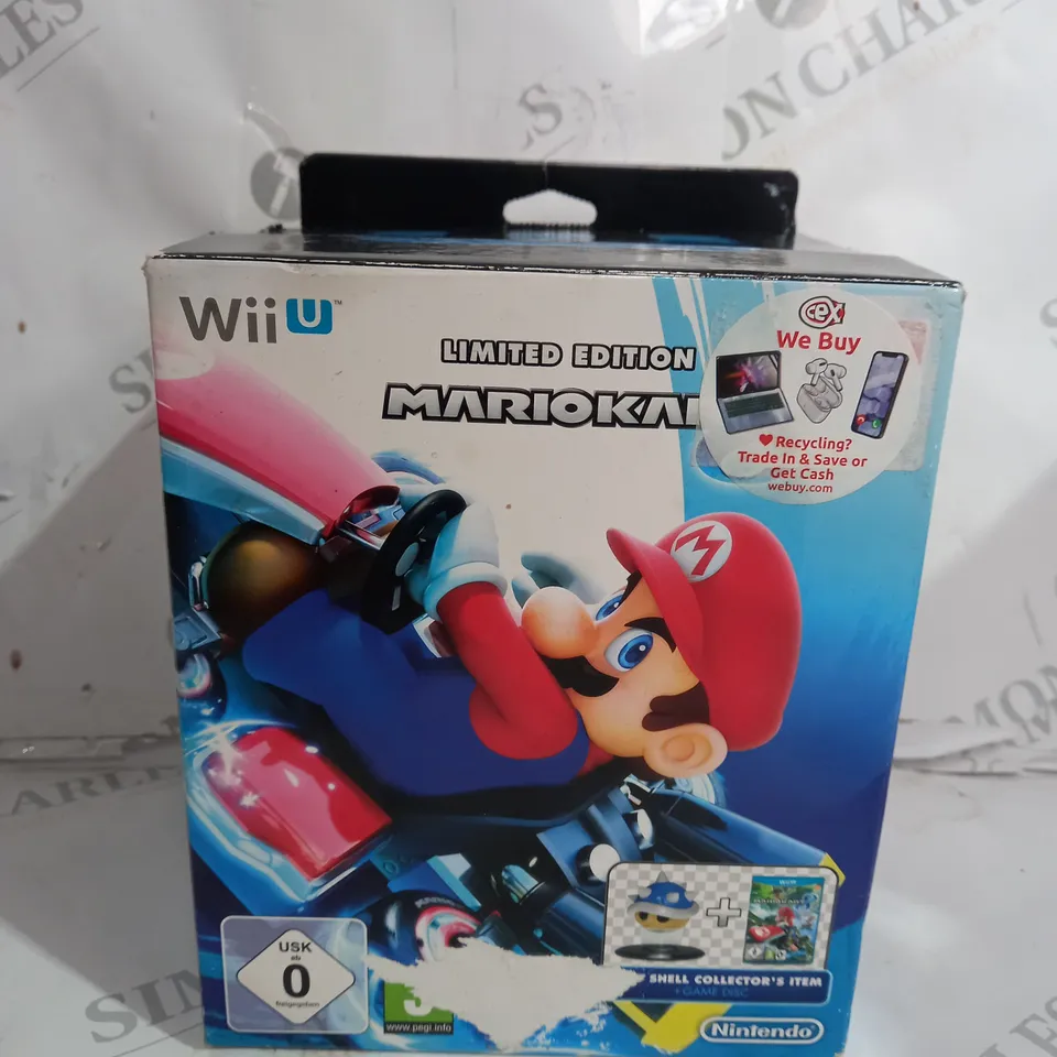 BOXED NINTENDO WII U LIMITED EDITION MARIO CART 