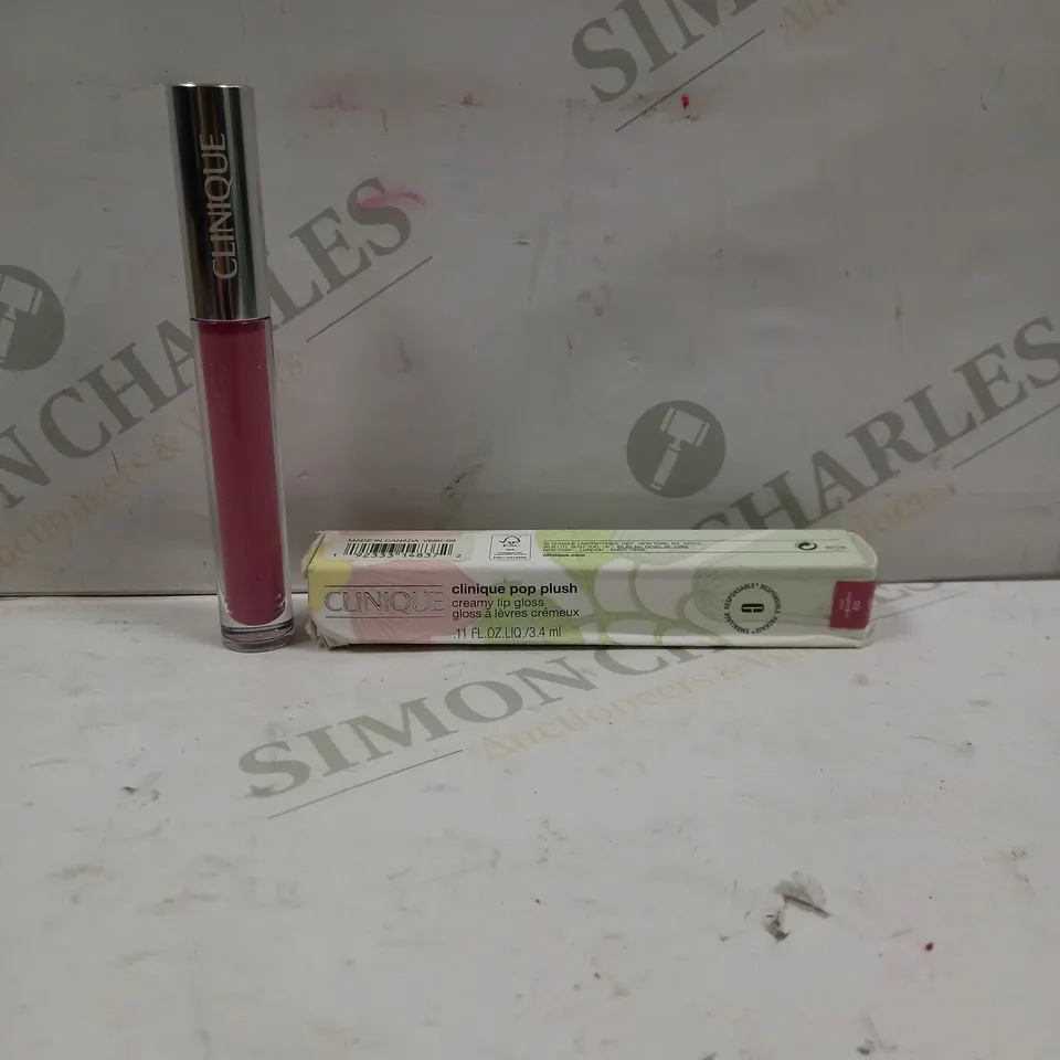 CLINIQUE POP PLUSH LIP GLOSS - 09 SUGARPLUM POP