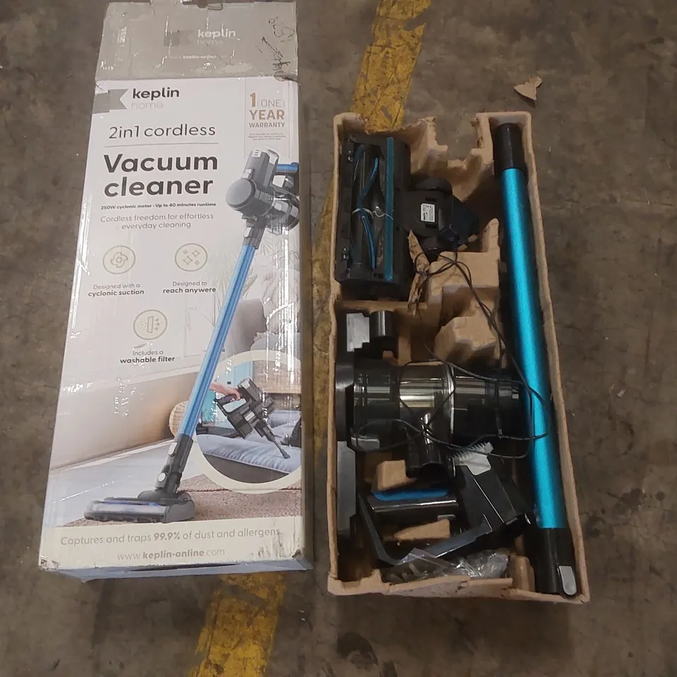 BOXED KEPLIN CORDLESS VACUUM CLEANER