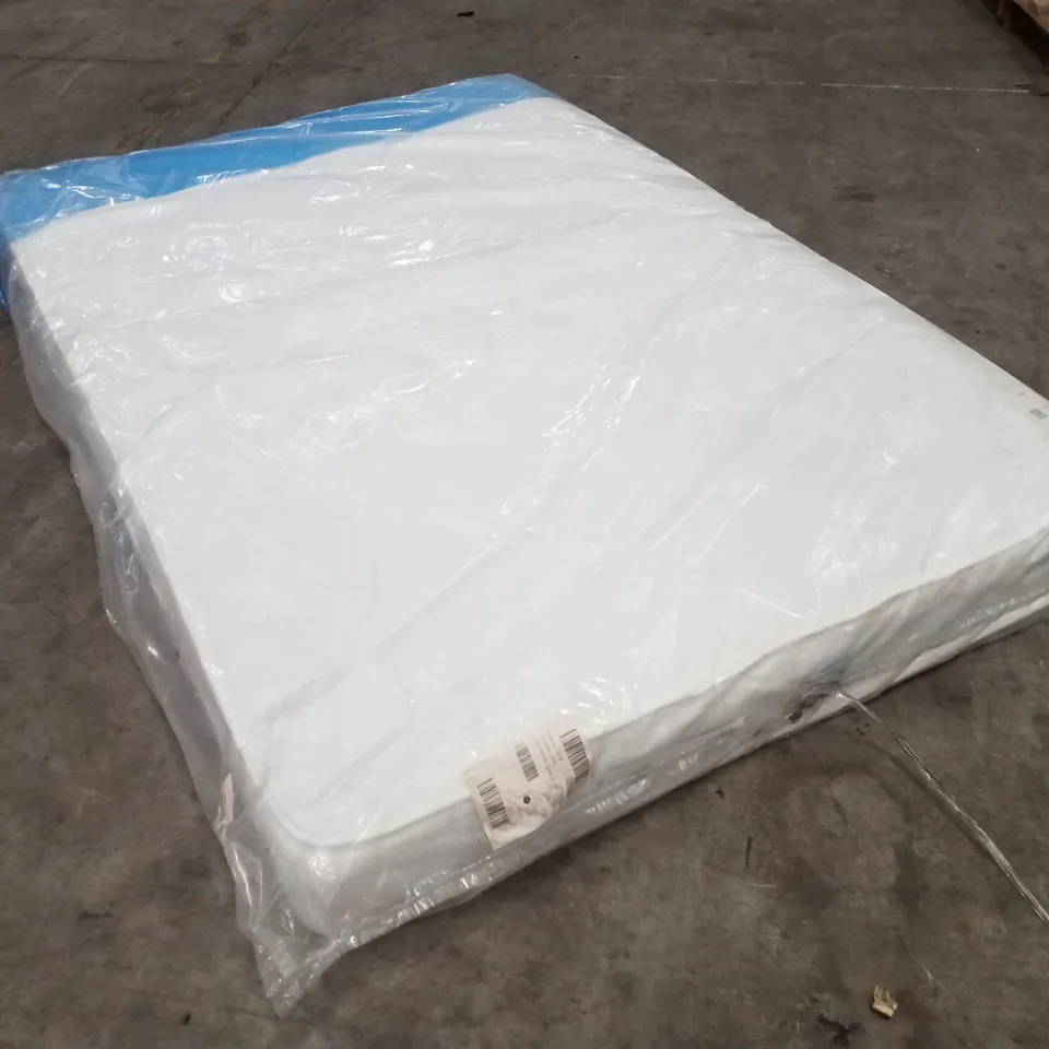 BAGGED DESIGNER DOUBLE 135CM AIRSPRUNG MEMORY FOAM COMFORT MATTRESS RRP £699