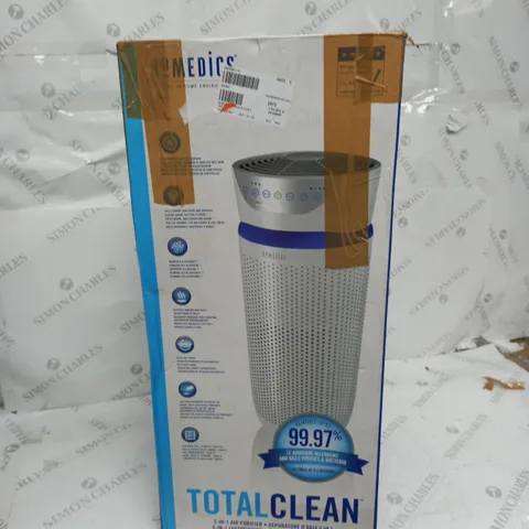 HOMEDICS TOTAL CLEAN WHITE AIR PURIFIER