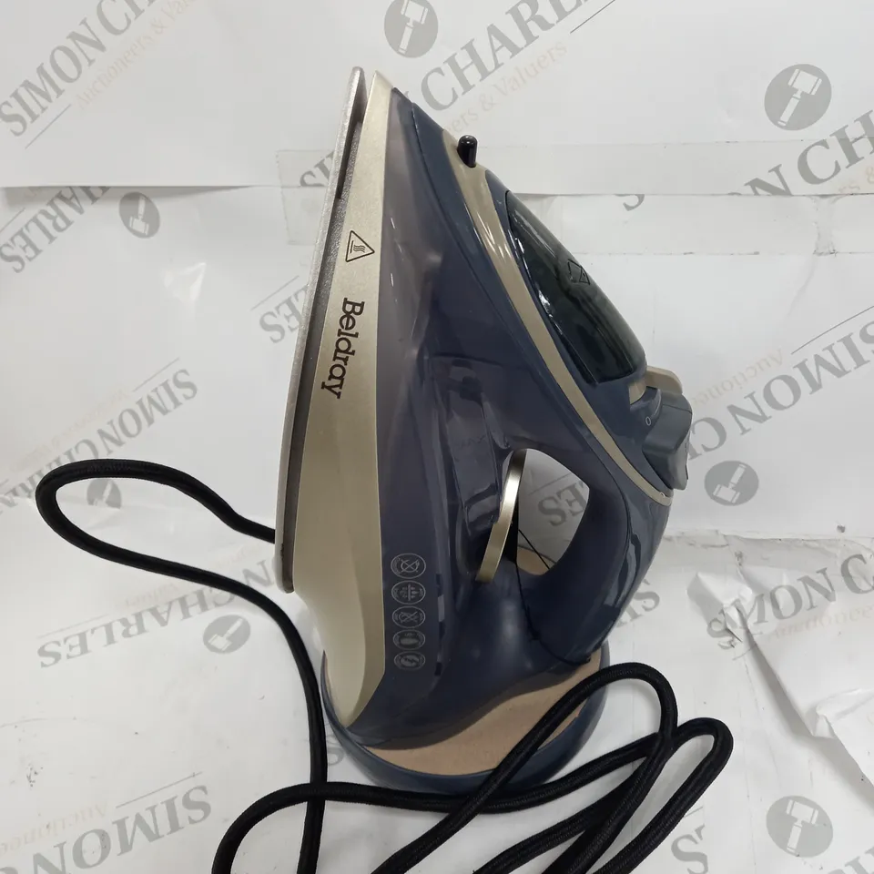 BOXED BELDRAY 2-IN-1 CORDLESS STEAM IRON