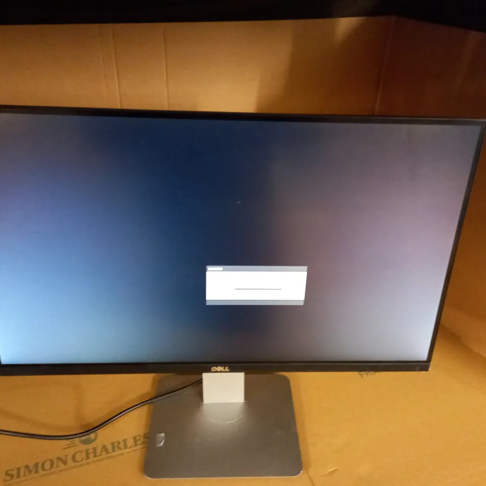 DELL 27" U2715H FLAT PANEL MONITOR WITH ADJUSTABLE STAND - COLLECTION ONLY