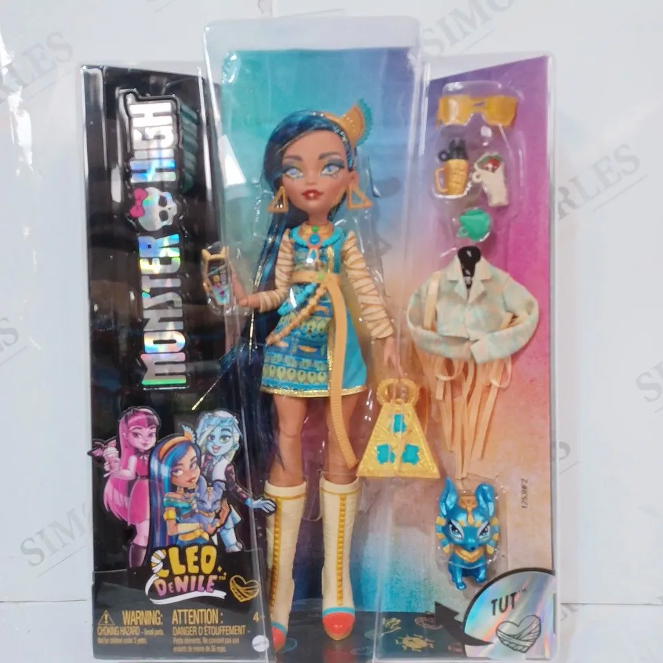 MONSTER HIGH CLEO DENILE FAB-BOO-LOUS ROYAL MUMMY DOLL