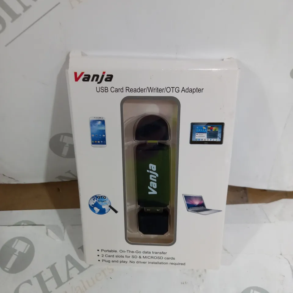 BOXED VANJA USB CARD READER ADAPTER  