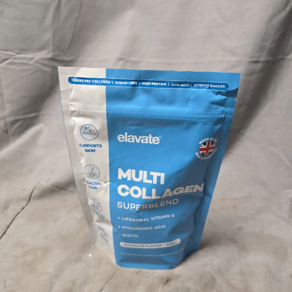 ELAVATE MULTI COLLAGEN SUPERBLEND CHOCOLATE FLAVOUR (240G)