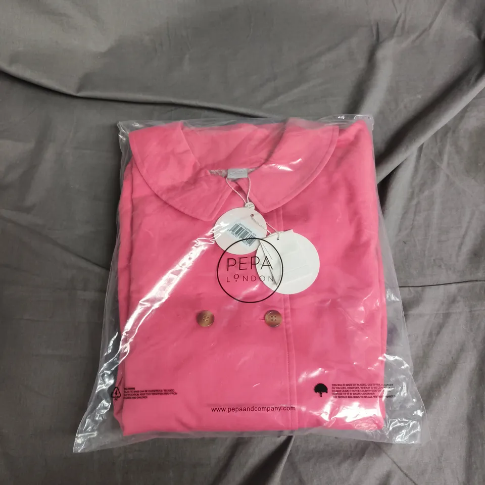 PEPA LONDON PINK JACKET, SIZE 12Y