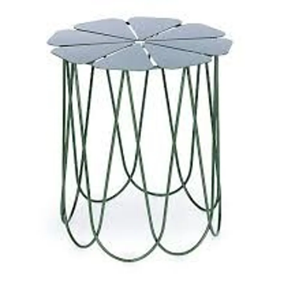 GARDEN STORIES COLOUR SPLASH METAL SIDE TABLE