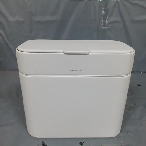 SIMPLEHUMAN 4L COMPOST CADDY WHITE STEEL