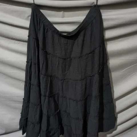 MONSOON GINNY TIERED SKIRT IN BLACK – UK XL