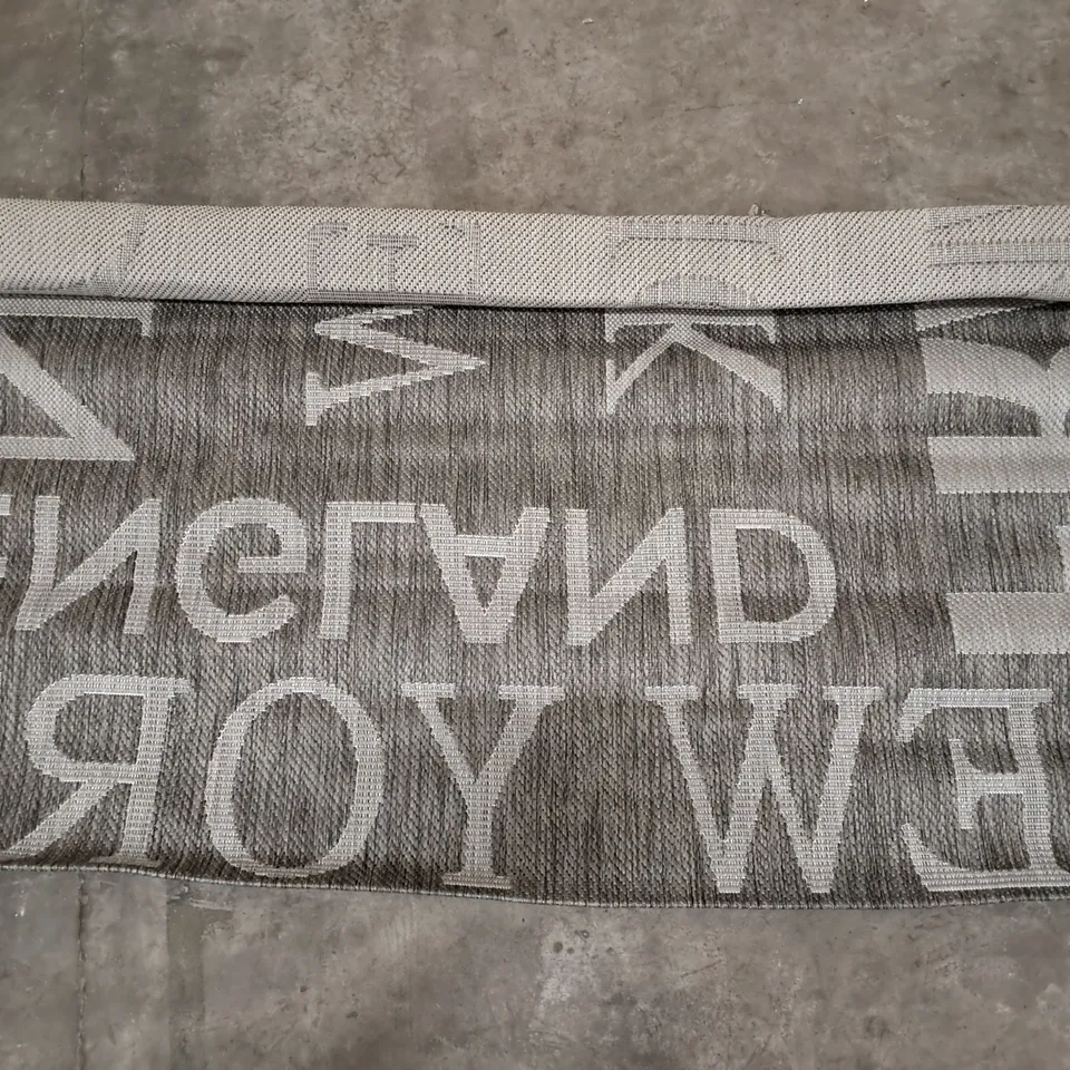 BRAND NEW PACO COUNTRY RUG IN GREY - 160X220CM