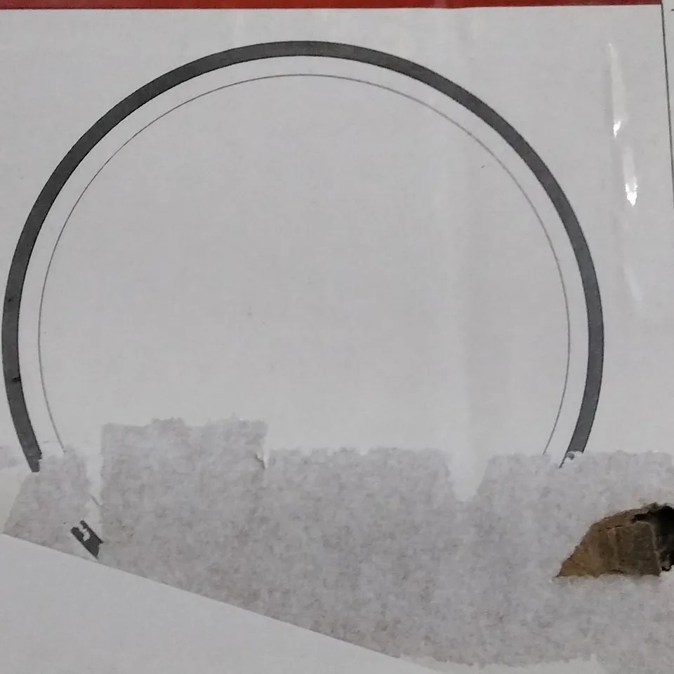 BOXED FOG FREE ROUND BATHROOM MIRROR WITH LED LIGHTS