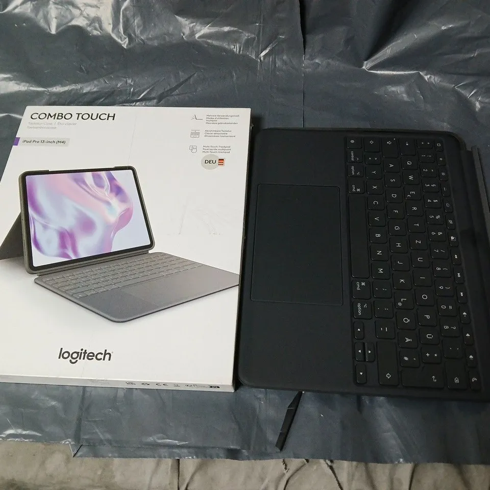 LOGITECH COMBO TOUCH KEYBOARD CASE FOR IPAD PRO 13 INCH – BOXED