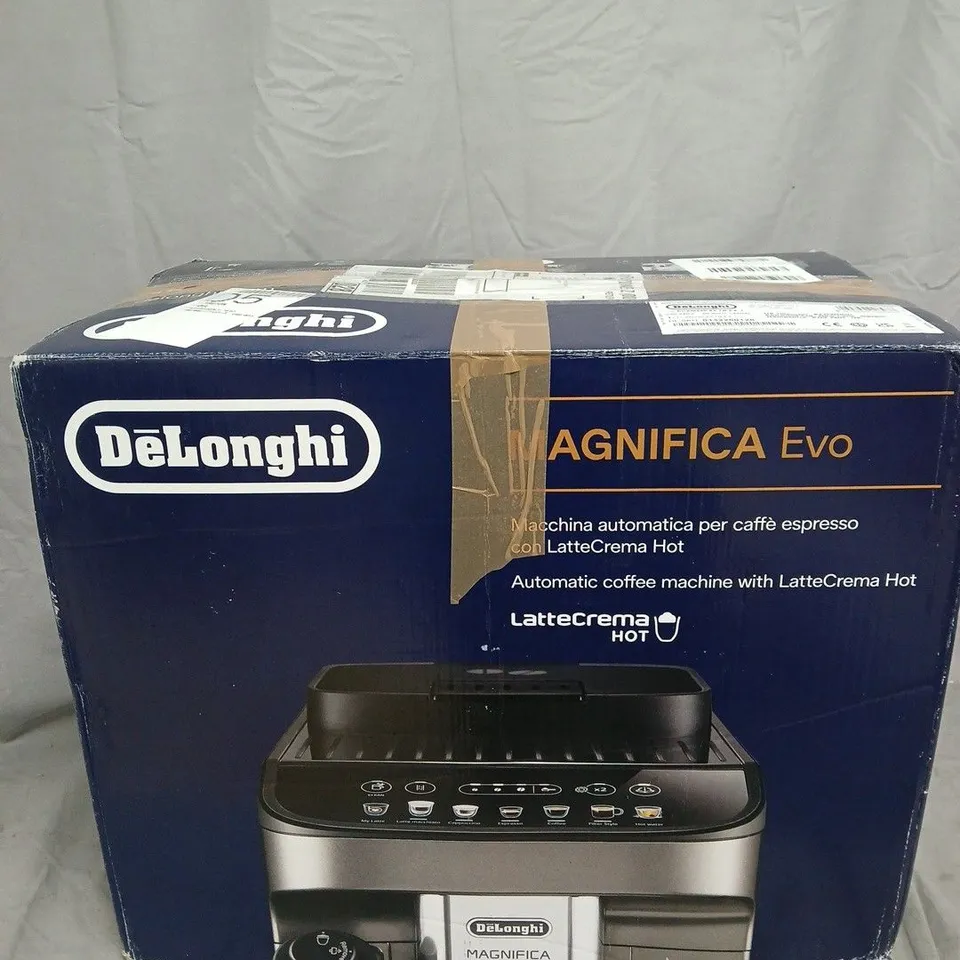 BOXED DELONGHI MAGNIFICA EVO BEAN TO CUP