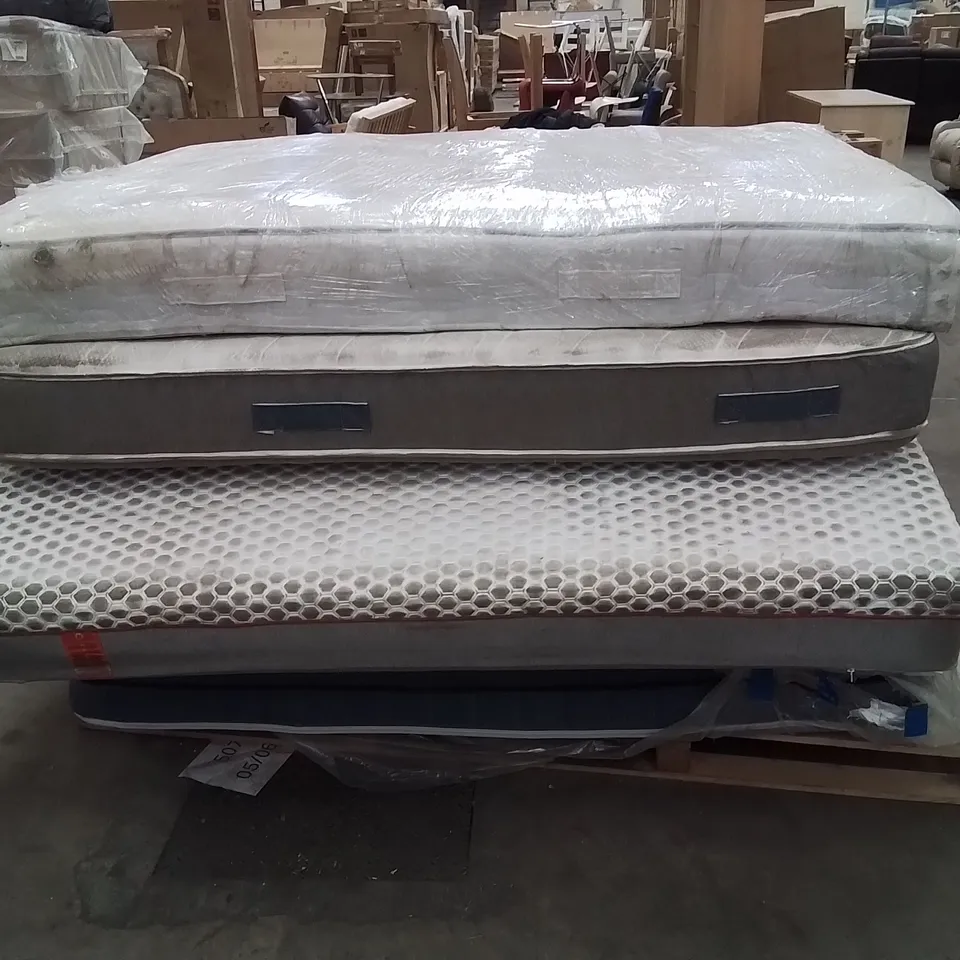 PALLET CONTAINING VARIOUS ASSORTED SIZED MATTRESSES 