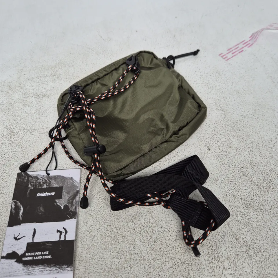 FINISTERRE MAKO CROSSBODY BAG – TIMBER GREEN – ONE SIZE