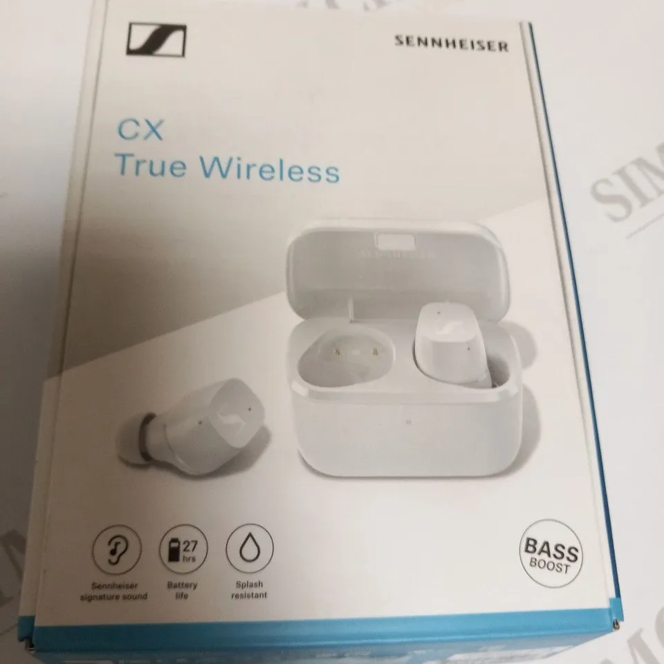 BOXED SENNHEISER CX TRUE WIRELESS IN EAR HEADPHONES 