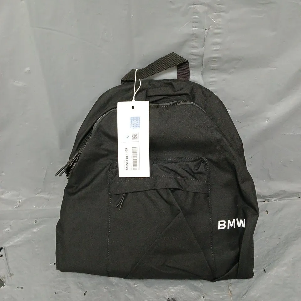 BMW BLACK BACKPACK 