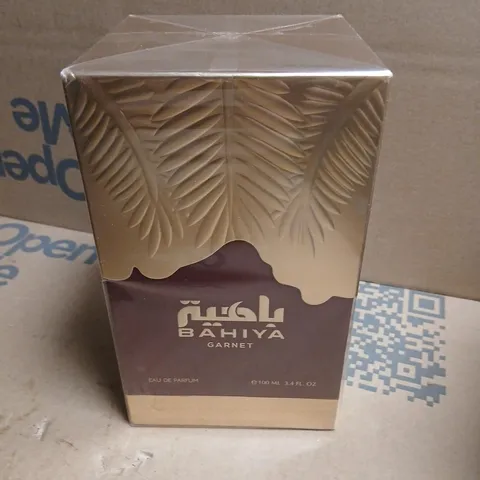 BOXED AND SEALED BAHIYA GARNET EAU DE PARFUM 100ML
