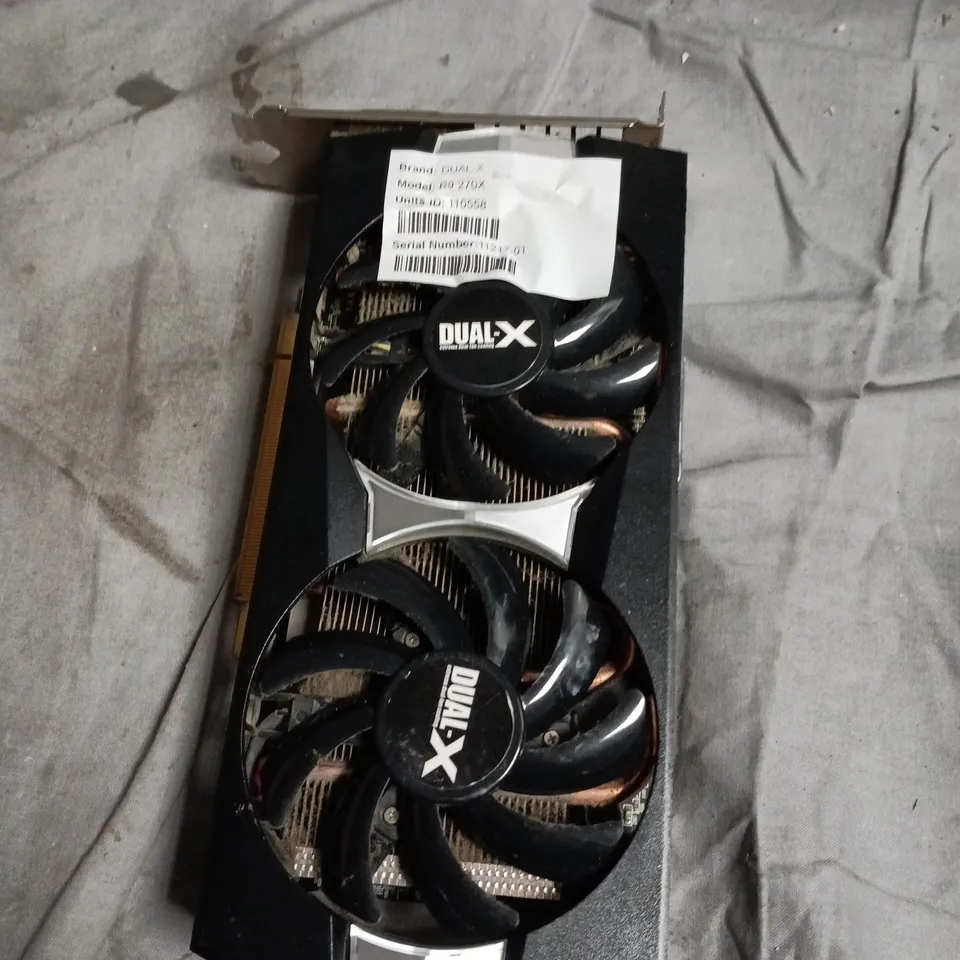 RADEON R9 270X GRAPHICS CARD – DUAL-X COOLING