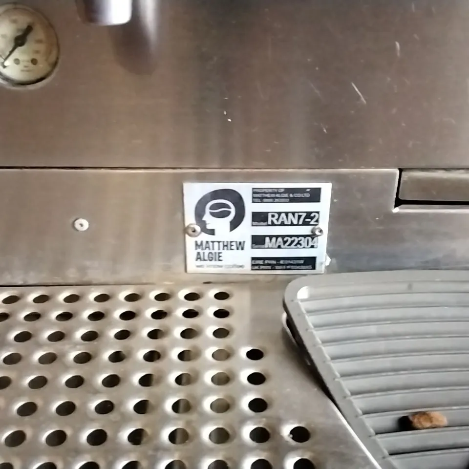 RANCILIO BARISTA 3 STATION COFFEE MACHINE 
